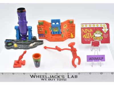 Oozey Ooze Cannon TMNT Teenage Mutant Ninja Turtles 1990 Playmates Mini Playset