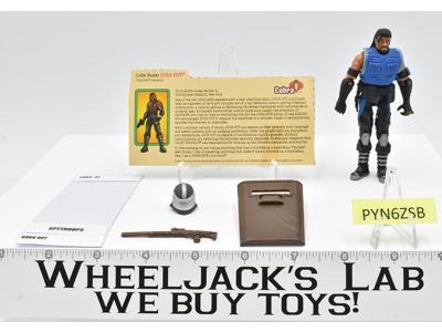 Burnout V1 100% Complete G.I. Joe 2003 Hasbro Action Figure