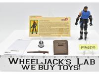 Burnout V1 100% Complete G.I. Joe 2003 Hasbro Action Figure