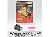 Brawn W/CARDBACK 100% Complete 1984 Vintage G1 Transformers