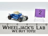 Hot Heap #2 Blue 1968 Hot Wheels Mattel Vintage Redline RL