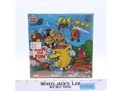 Pac-Man Run for Fun Book & Record Set 1982 Kid Stuff Vintage NEW SEALED