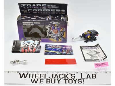 Bombshell NR MINT FIGURE w/Box 100% Complete 1985 Vintage Hasbro G1 Transformers