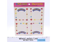 Pac-Man Rip n' Write Perforated Notepad 1980 Midway Plymouth Inc Vintage