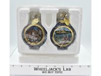 Submarine &amp; Pirates Bradford Exchange Heirloom Porcelain Ornaments NEW MINT