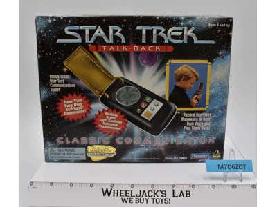 Classic Communicator 100% Complete W/Box Star Trek 1996 Playmates