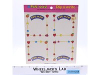 Pac-Man Rip n' Write Perforated Notepad 1980 Midway Plymouth Inc NEW SEALED
