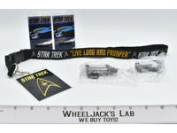 Star Trek 2001 Official Las Vegas Convention Passes Lanyard and Souvenirs