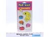 Pac-Man Magnet Set 5Pc 1980 Midway Plymouth Inc Vintage NEW SEALED