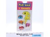 Pac-Man Magnet Set 5Pc 1980 Midway Plymouth Inc Vintage NEW SEALED