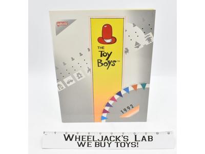 GALOOB The Toy Boys 1992 Toy Fair Employee Dealer Catalog MICROMACHINES FOSSILS
