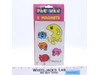Pac-Man Magnet Set 5Pc 1980 Midway Plymouth Inc Vintage NEW SEALED