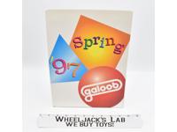 GALOOB Spring 1997 Toy Fair Employee Dealer Catalog MICROMACHINES JOHNNY QUEST