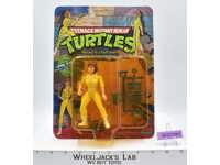 April O'Neil Green Stripe MOSC 1988 Teenage Mutant Ninja Turtles TMNT Playmates