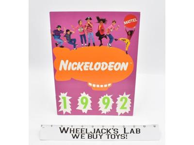 MATTEL NICKELODEON 1992 Toy Fair Employee Dealer Catalog