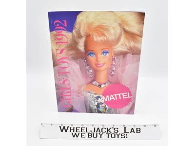 MATTEL Girls Toys 1992 Toy Fair Employee Dealer Catalog BARBIE POLLY POCKET