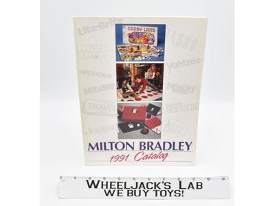 MILTON BRADLEY 1991 Toy Fair Employee Dealer Catalog BOARD/CARD GAMES PUZZLES