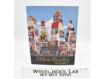 MILTON BRADLEY 1992 Toy Fair Employee Dealer Catalog BOARD/CARD GAMES PUZZLES