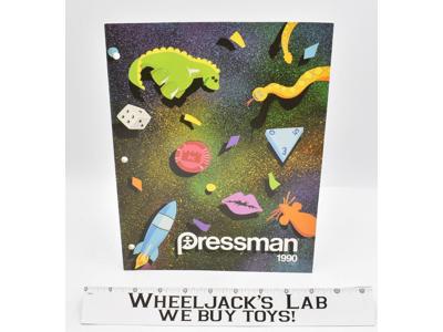 PRESSMAN 1990 Toy Fair Employee Dealer Catalog BOARD GAMES CHESS DOMINOES