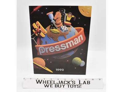 PRESSMAN 1992 Toy Fair Employee Dealer Catalog BOARD GAMES CHESS DOMINOES