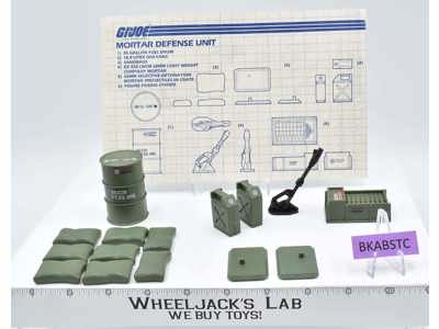 Mortar Defense Unit G.I. Joe Hasbro 1984 Vintage