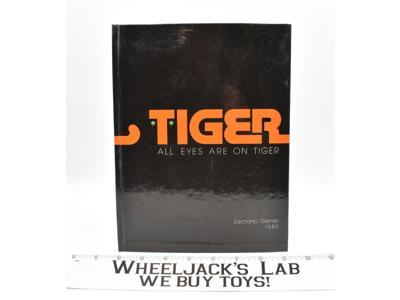 TIGER ELECTRONIC GAMES 1989 Toy Fair Employee Dealer Catalog LCD VIDEO GAMES