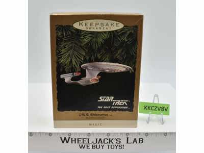 U.S.S. Enterprise Star Trek MIB NEW MAGIC Keepsake Ornament 1993 Hallmark