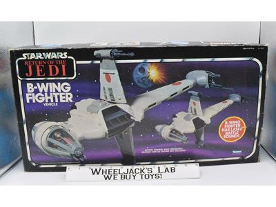 B-Wing Fighter W Box Star Wars 1983 Vintage Kenner Action Figure Vehicle