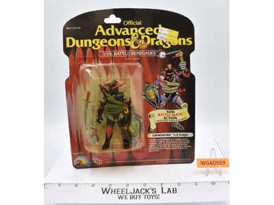 Grimsword Evil Knight Advanced Dungeons &amp; Dragons 1983 LJN SEALED MOSC