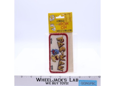 Pac-Man Video Game Embroidered Patch 1982 Joy Insignia Inc NEW SEALED