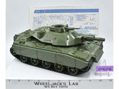 MOBAT Motorized 100% Complete Battle Tank G.I. Joe Hasbro 1982 Vintage