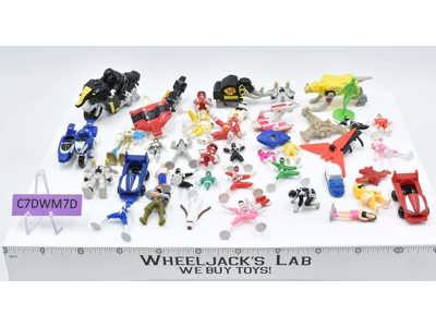 Lot of Micro Machine Power Rangers Parts and Accessories Galoob