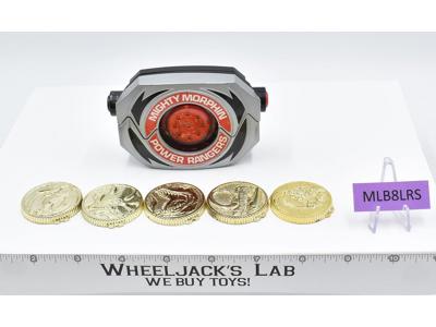 Morpher &amp; Gold Power Coins Mighty Morphin Power Rangers 1991 Bandai
