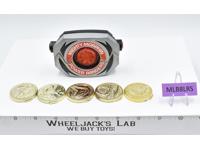 Morpher &amp; Gold Power Coins Mighty Morphin Power Rangers 1991 Bandai