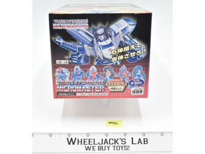 Six Train Train Team #50 Micromaster Transformers 2003 Takara Box of 12 SEALED