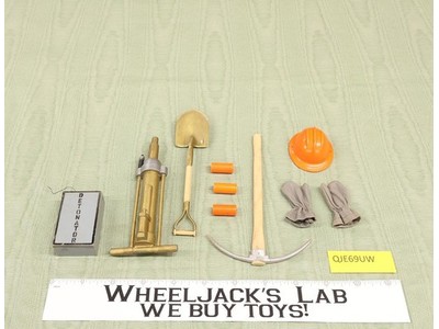 Combat Demolition/Construction Equipment Sets G.I. Joe Hasbro 1967 12" Accessory