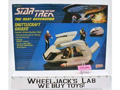 Galileo Shuttlecraft Star Trek The Next Generation 1989 Galoob Vintage Vehicle