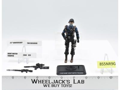 Cobra Night Watch Trooper V1C 100% Complete G.I. Joe 2008 Hasbro Action Figure