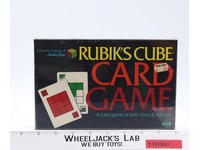 Rubik's Cube Card Game 1982 Ideal Vintage NEW SEALED