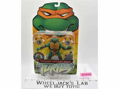 Michelangelo Teenage Mutant Ninja Turtles Playmates Toys 2002 NEW MOSC