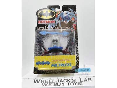 Virus Attack Mr. Freeze Batman Mission Masters 3 Batman NEW MOSC Hasbro 2000