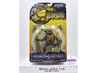 Robo Hunter Don Teenage Mutant Ninja Turtles TMNT 2005 Playmates MOSC NEW