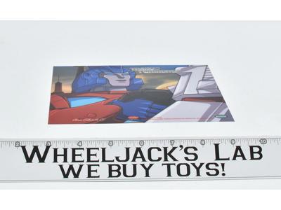 2003 Collectible 5 x 7 Transparent Film Cel Transformers G1