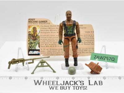 Roadblock V1 100% Complete G.I. Joe 1984 ARAH Hasbro Vintage Action Figure