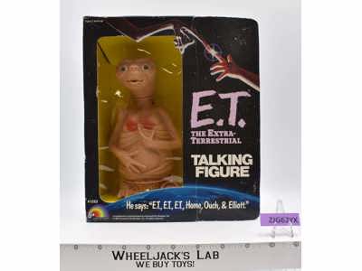 E.T. Pull String Talking Figure LJN 1982 MIB Universal City Studios