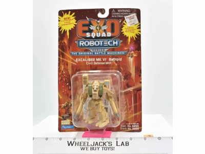 Excaliber MK VI #3 Civil Defense Exo Squad Robotech MOSC 1994 Playmates MOSC