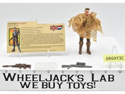 Recondo V3 100% Complete Spy Troops G.I. Joe 2003 Hasbro Action Figure