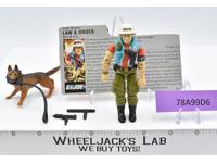 Law &amp; Order V1 100% Complete G.I. Joe 1987 Hasbro Vintage Action Figure