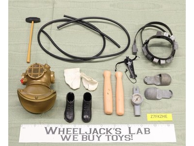 GI Joe Deep Sea Diver Action Sailor Equipment Set 1964 Hasbro Vintage Accessory