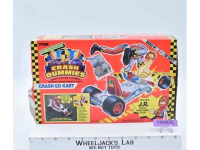 Crash Go Kart 100% Complete The Incredible Crash Dummies 1991 Tyco Action Figure